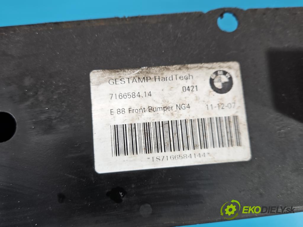 Bmw 1 E87 2004-2011 2.0 16V N43: B20 143 HP manual 105 kW 1995 cm3 5- výstuha nárazník predné