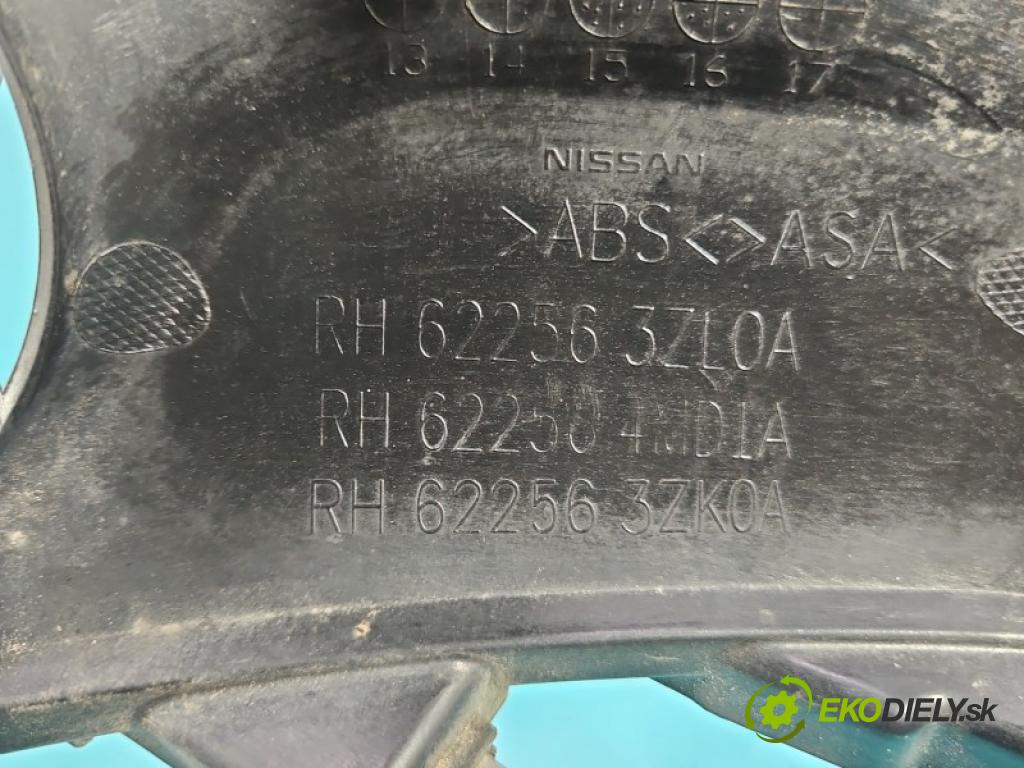 Nissan Pulsar 1.2 T 116 HP manual 85 kW 1197 cm3 5- blenda mriežka: nárazník pravé 622563ZL0A