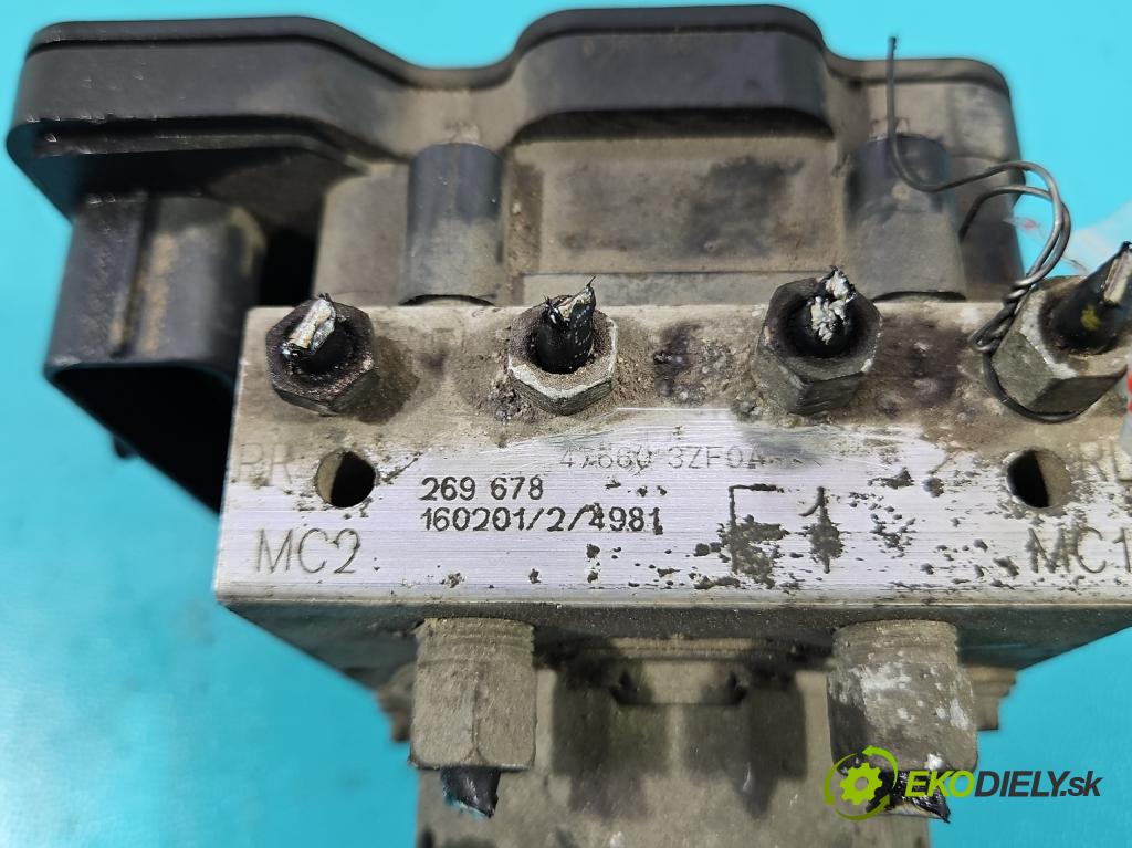 Nissan Pulsar 1.2 T 116 HP manual 85 kW 1197 cm3 5- čerpadlo abs 476603ZF0A (Pumpa ABS)