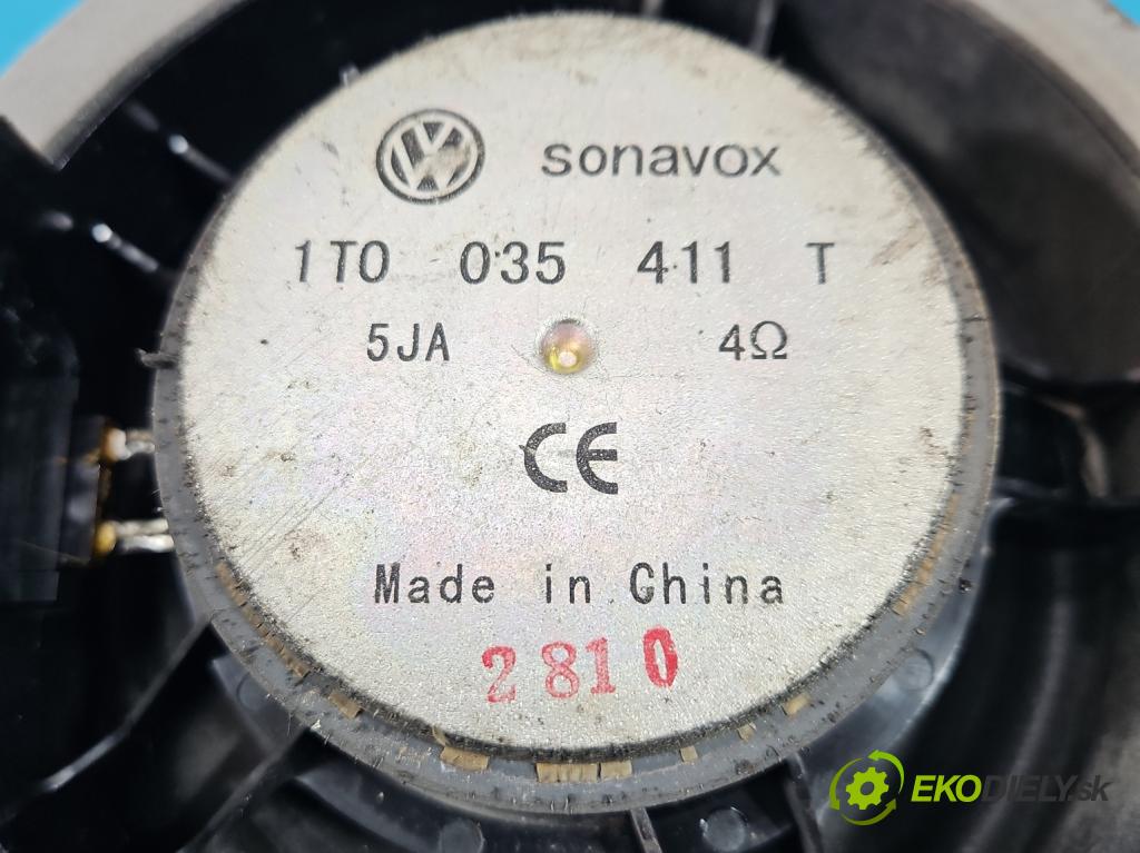 Vw Touran I 2003-2015 1.6 tdi 105 HP manual 77 kW 1599 cm3 5- Reproduktor 1T0035411T