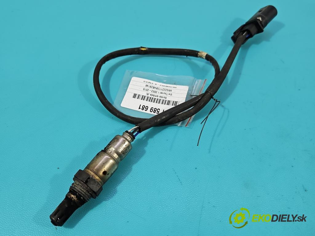 Vw Touran I 2003-2015 1.6 tdi 105 hp manual 77 kW 1599 cm3 5- Sonda lambda 03L906262A (Lambda sonda)