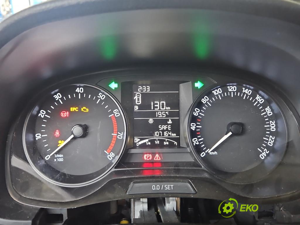 Skoda Fabia III 2014- 2021 1.0 MPI 60 HP manual 44 kW 999 cm3 5- prístrojovka/ budíky 6V0920700A (Prístrojová doska)