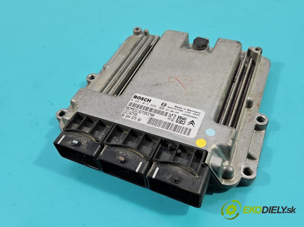 Citroen C-Crosser 2007-2012 2.2 hdi 156 HP manual 115 kW 2179 cm3 5- riadiaca jednotka motora 0281013666