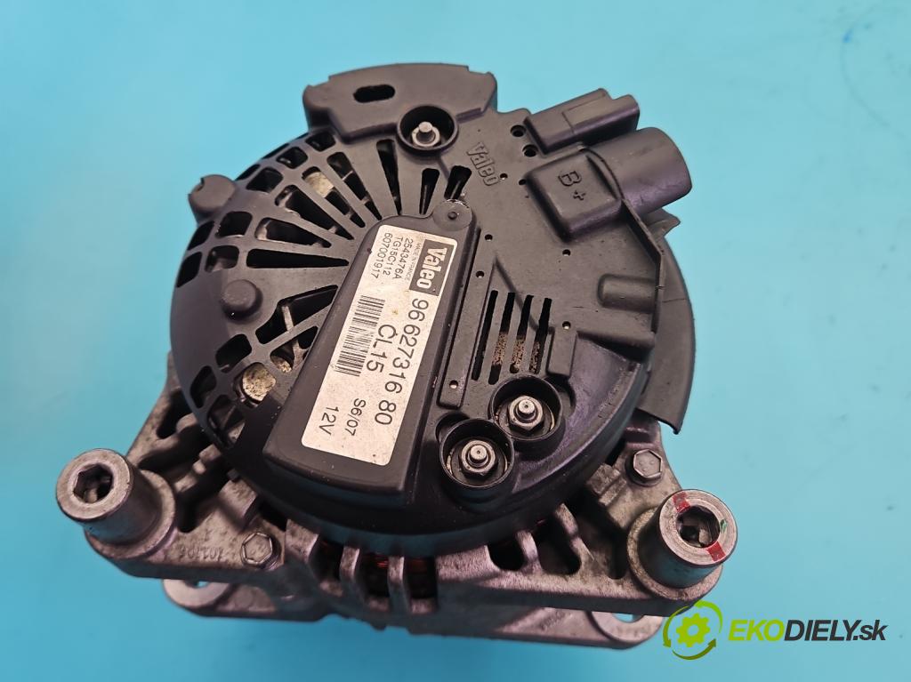 Citroen C-Crosser 2007-2012 2.2 hdi 156 HP manual 115 kW 2179 cm3 5- Alternator 9662731680 (Alternátor)