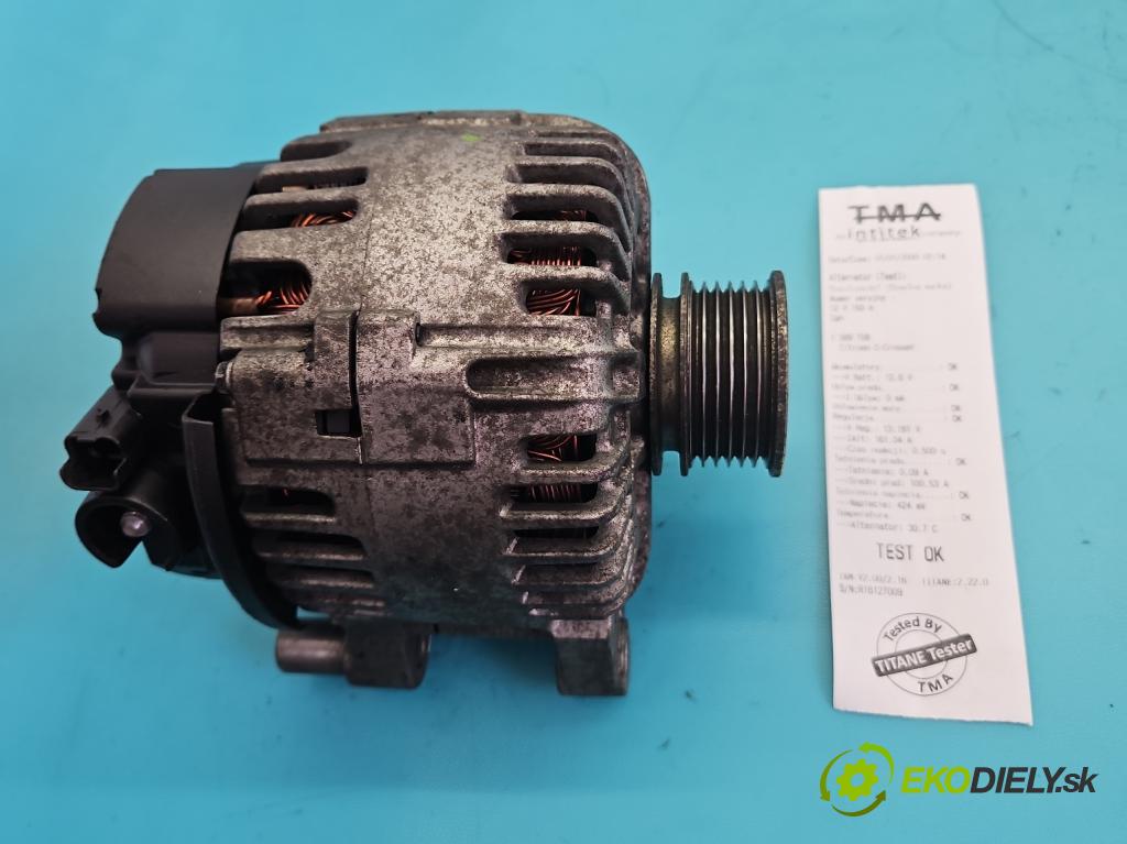 Citroen C-Crosser 2007-2012 2.2 hdi 156 HP manual 115 kW 2179 cm3 5- Alternator 9662731680 (Alternátor)