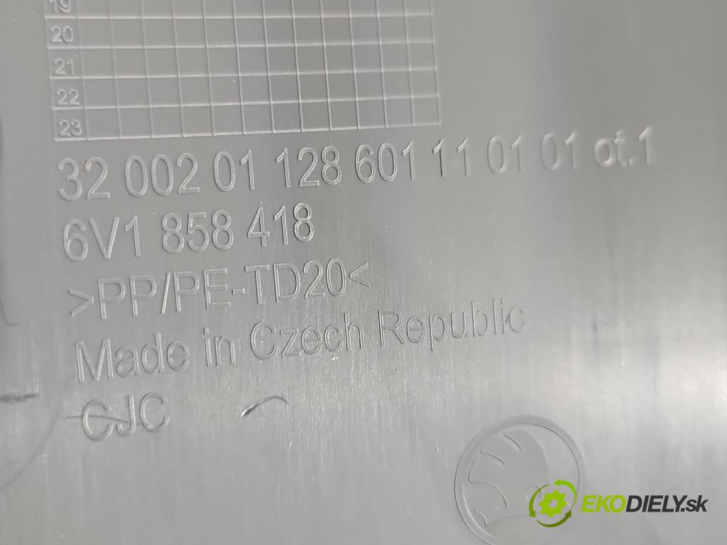 Skoda Fabia III 2014- 2021 1.0 MPI 60 HP manual 44 kW 999 cm3 5- lišta ozdobná vnitŕní: 6V1858418