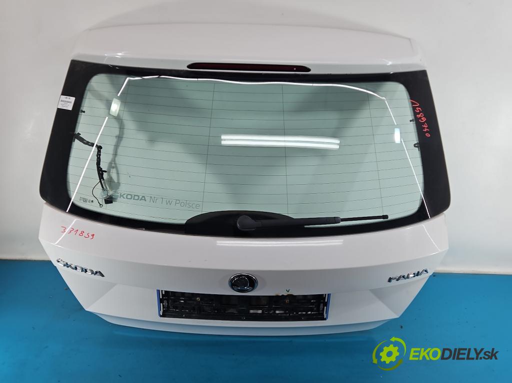 Skoda Fabia III 2014- 2021 1.0 MPI 60 hp manual 44 kW 999 cm3 5- zadní kufrové dveře  (Zadní kapota (kufr))