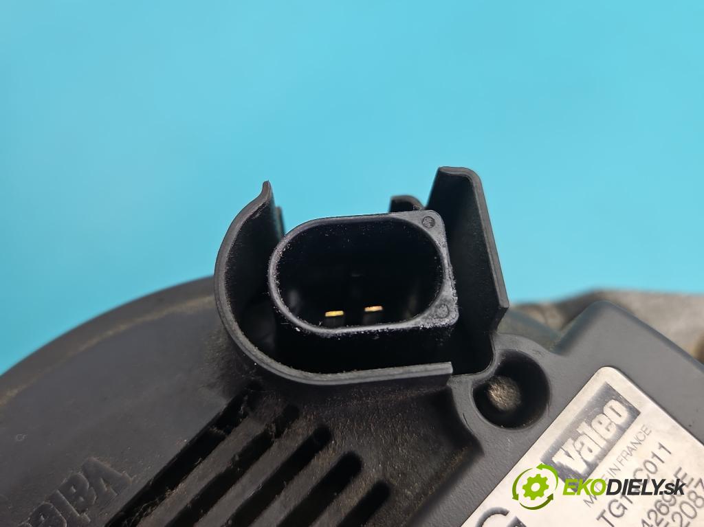 Audi A3 8P 2003-2012 1.9 tdi 105 HP manual 77 kW 1896 cm3 3- Alternator 06F903023C (Alternátor)