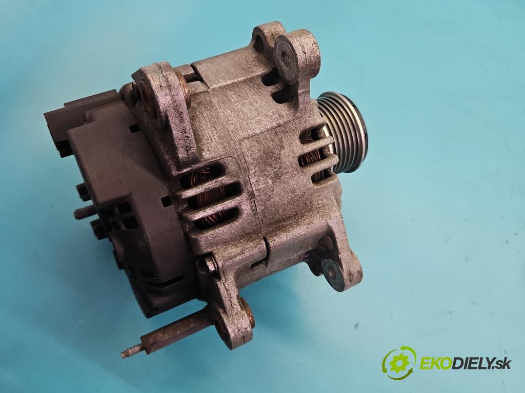 Audi A3 8P 2003-2012 1.9 tdi 105 HP manual 77 kW 1896 cm3 3- Alternator 06F903023C (Alternátor)
