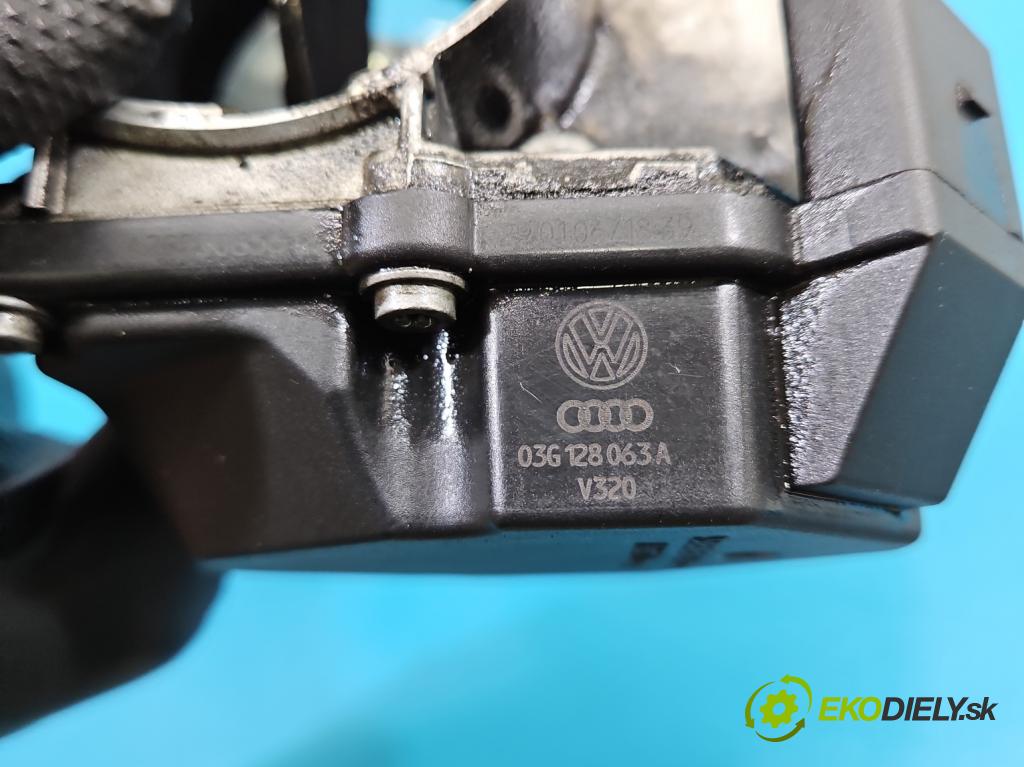 Audi A3 8P 2003-2012 1.9 tdi 105 hp manual 77 kW 1896 cm3 3- škrticí klapka 03G128063A (Škrticí klapka)