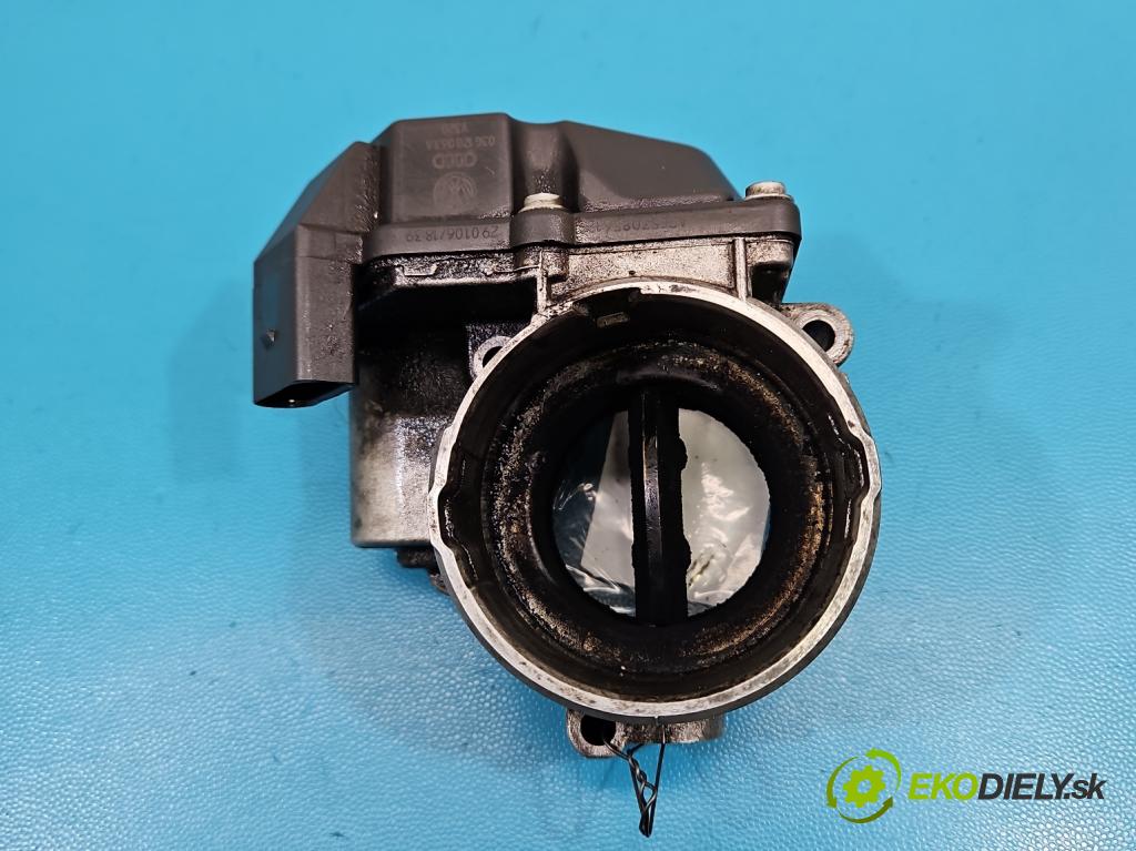 Audi A3 8P 2003-2012 1.9 tdi 105 hp manual 77 kW 1896 cm3 3- škrticí klapka 03G128063A (Škrticí klapka)