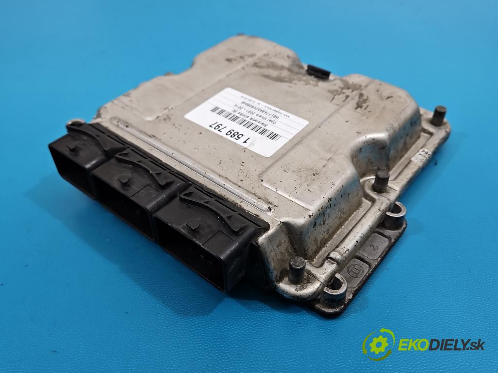 Opel Vivaro 2001-2014 1.9 cdti 82 HP manual 60 kW 1870 cm3 5- riadiaca jednotka motora 0281010633