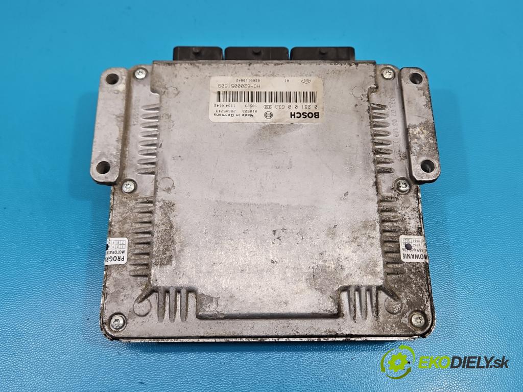 Opel Vivaro 2001-2014 1.9 cdti 82 HP manual 60 kW 1870 cm3 5- riadiaca jednotka motora 0281010633