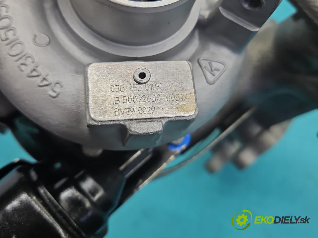 Audi A3 8P 2003-2012 1.9 tdi 105 HP manual 77 kW 1896 cm3 3- turbodúchadlo, turbo repasovaná BV39-0029