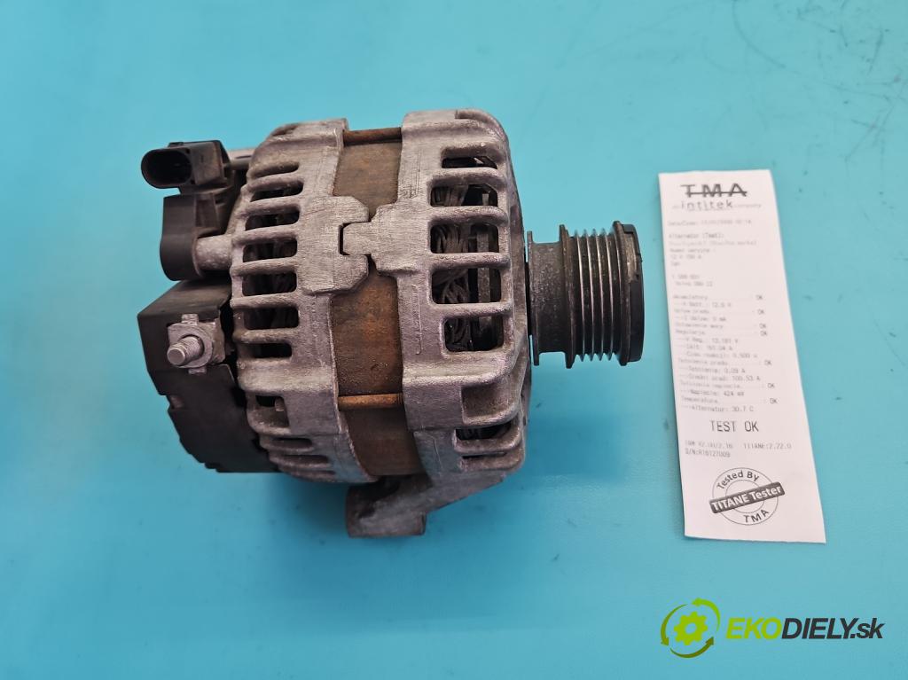 Volvo S60 II 2010-2018 2.5 T5 250 HP automatic 184 kW 2497 cm3 4- Alternator  (Alternátor)