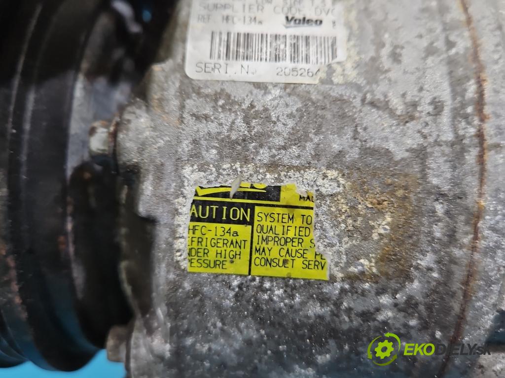 Volvo S60 II 2010-2018 2.5 T5 250 hp automatic 184 kW 2497 cm3 4- Kompresor: klíma 31366156 (Kompresor klimatizace)