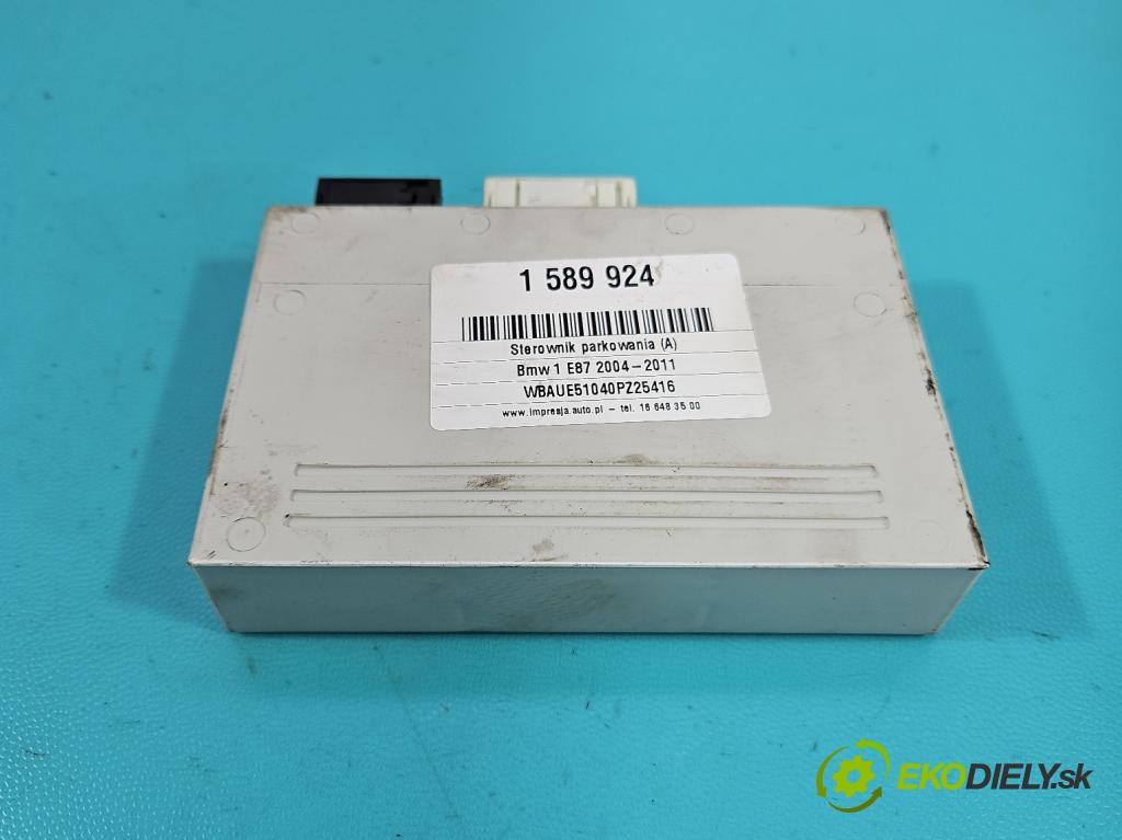 Bmw 1 E87 2004-2011 2.0 16V N43: B20 143 HP manual 105 kW 1995 cm3 5- riadiaca jednotka parkovaní: 0263004509