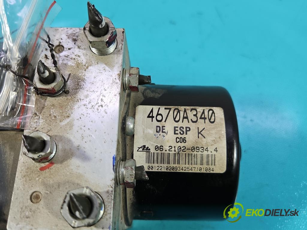 Citroen C-Crosser 2007-2012 2.2 hdi 156 HP manual 115 kW 2179 cm3 5- čerpadlo abs 4670A340 (Pumpa ABS)