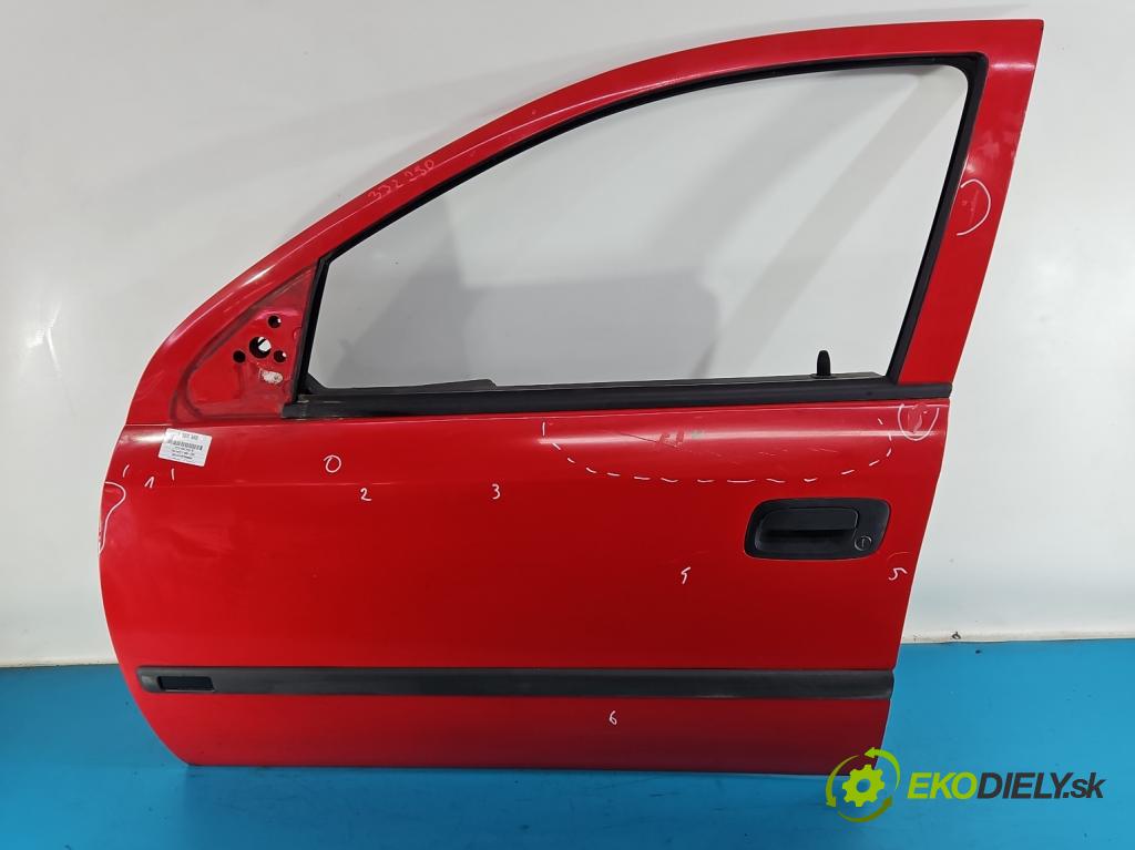 Opel Astra II 1998-2009 1.6 8V 75 HP manual 55 kW 1598 cm3 5- dvere predné ľavé  (Kľučka dverí ostatné)