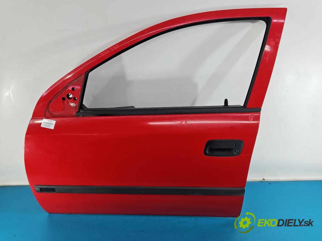 Opel Astra II 1998-2009 1.6 8V 75 HP manual 55 kW 1598 cm3 5- dvere predné ľavé  (Kľučka dverí ostatné)