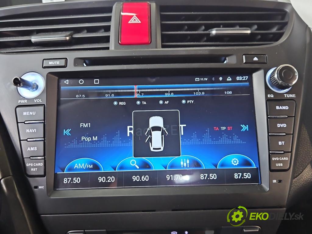 Honda Civic IX 2011-2017 1.8 16V 141 HP manual 104 kW 1798 cm3 5- Radio