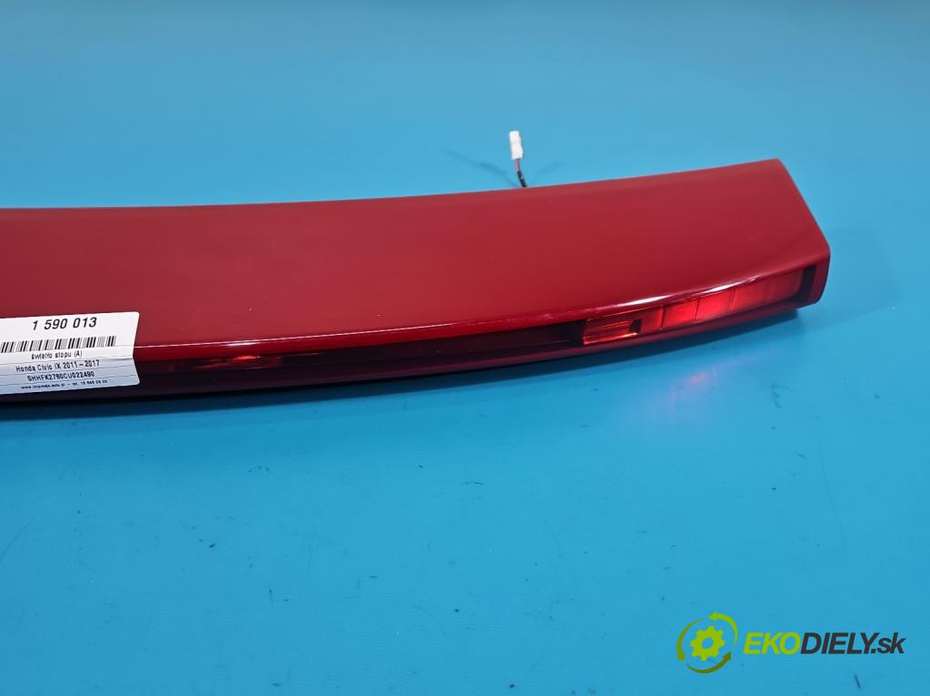 Honda Civic IX 2011-2017 1.8 16V 141 HP manual 104 kW 1798 cm3 5- světlo: stop: 26260062