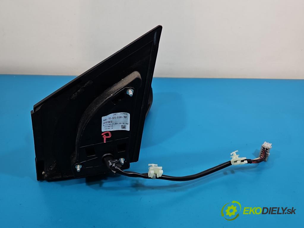 Honda Civic IX 2011-2017 1.8 16V 141 HP manual 104 kW 1798 cm3 5- zrkadlo pravé 76200-TV0-G213-M1 (Kľučka dverí ostatné)