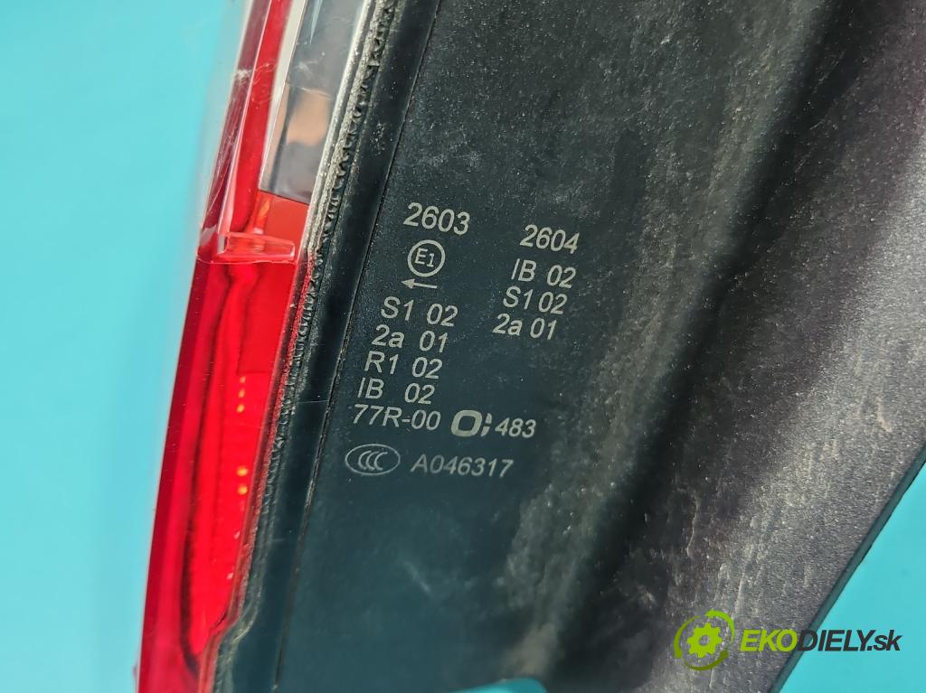 Mercedes E W212 2009-2016 2.2 CDI 136hp automatic 100 kW 2143 cm3 4- světlo zadní levé blatník: A2129060558