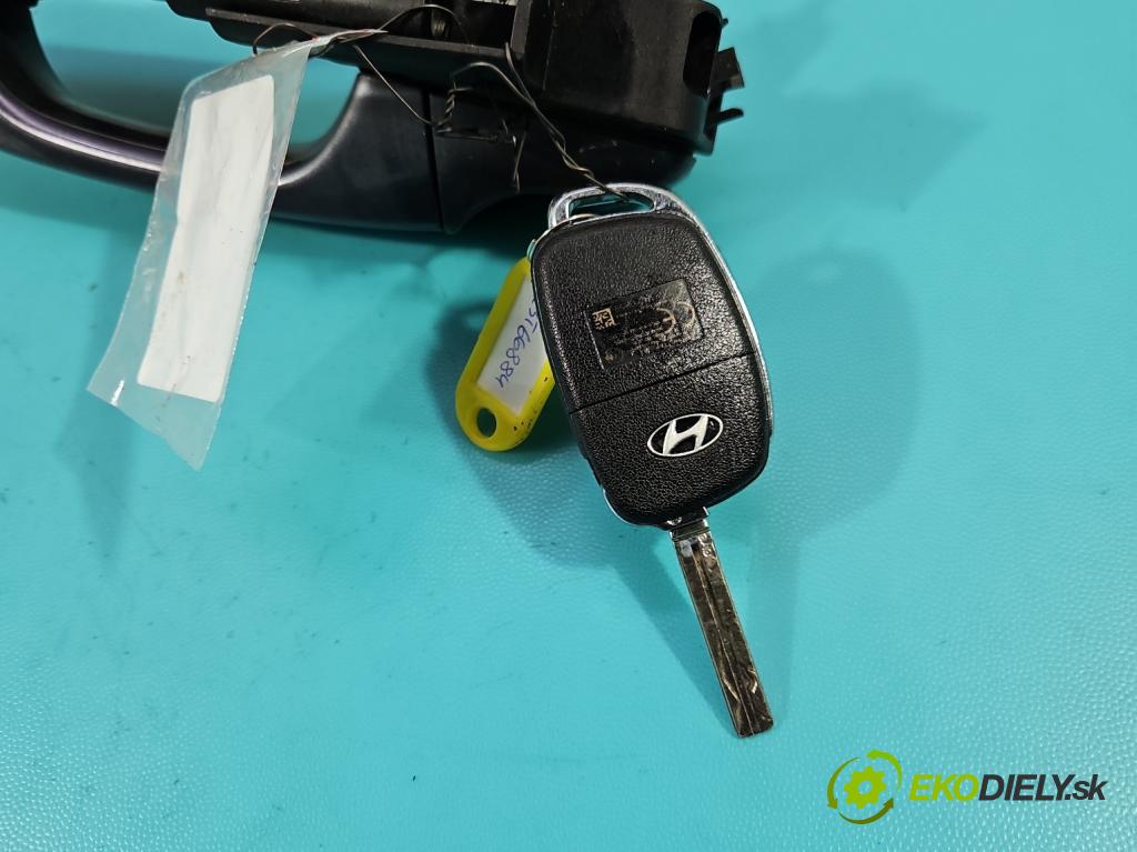 Hyundai i20 II 2014 -2020 1.2 16V 84KM manual 61.8 kW 1248 cm3 5- rukoväť predné ľavé mimo:  (Kľučka dverí vonkajšia predná ľavá)