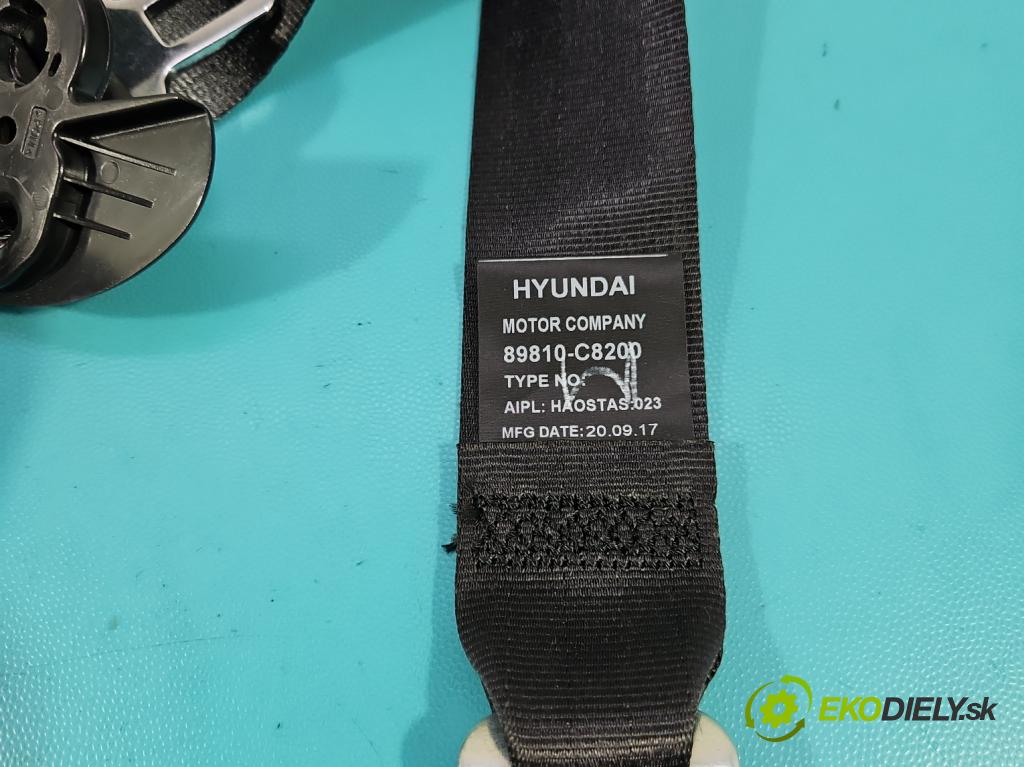 Hyundai i20 II 2014-2020 1.2 16V 84KM manual 61.8 kW 1248 cm3 5- pas bezpečnosť: zadné ľavý 89810-C8200