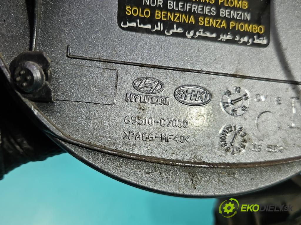 Hyundai i20 II 2014 -2020 1.2 16V 84KM manual 61.8 kW 1248 cm3 5- Klapka nádrže palivo 69510-C7000 (Kľučka dverí ostatné)