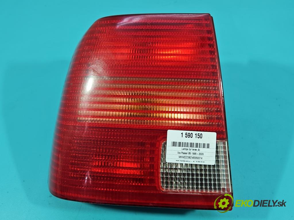 Vw Passat B5 1995-2005 1.8 20V 125 HP manual 92 kW 1781 cm3 4- svetlo / reflektor zadné ľavé 3B5945095F (Kľučka dverí ostatné)
