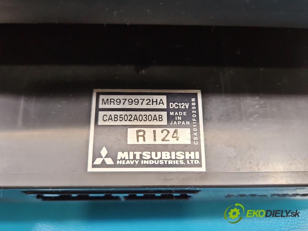 Mitsubishi Outlander I 2003-2006 2.4 16V 160 HP automatic 118 kW 2378 cm3 5- panel kúrenia MR979972HA