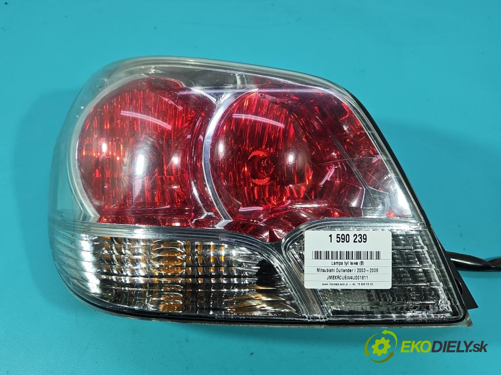 Mitsubishi Outlander I 2003-2006 2.4 16V 160 HP automatic 118 kW 2378 cm3 5- svetlo / reflektor zadné ľavé blatník 