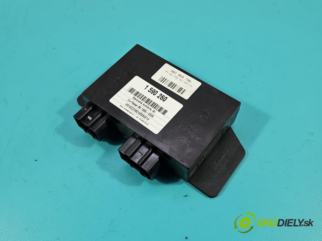 Vw Passat B5 1995-2005 1.8 20V 125 HP manual 92 kW 1781 cm3 4- riadiaca jednotka komfortu 3B0959796