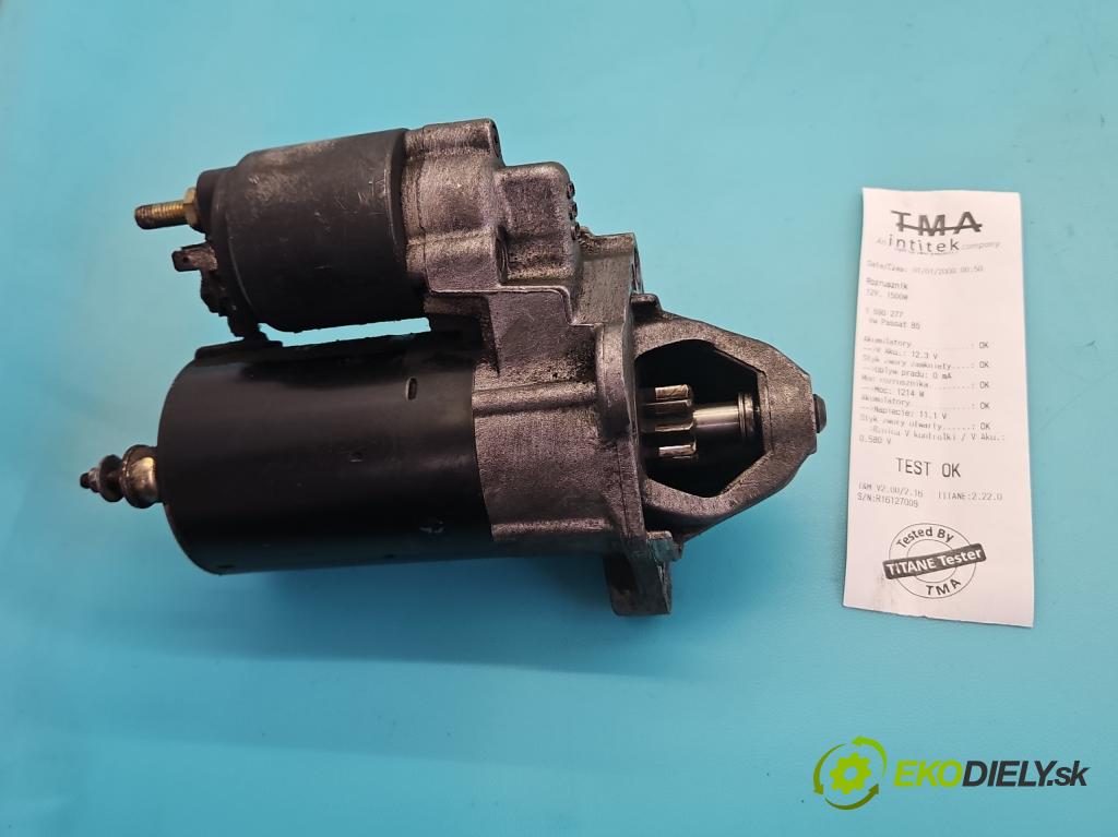 Vw Passat B5 1995-2005 1.8 20V 125 HP manual 92 kW 1781 cm3 4- štartér 058911023B (Štartér)