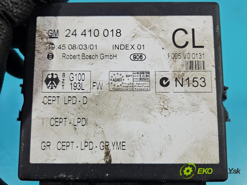 Opel Astra II 1998-2009 1.7 dti 75 HP manual 55 kW 1686 cm3 5- riadiaca jednotka motora 12212819