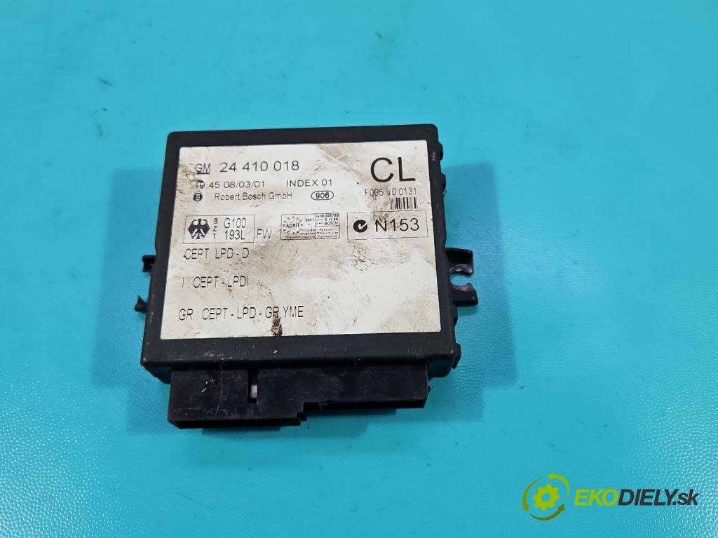 Opel Astra II 1998-2009 1.7 dti 75 HP manual 55 kW 1686 cm3 5- riadiaca jednotka motora 12212819