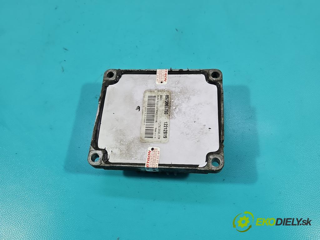 Opel Astra II 1998-2009 1.7 dti 75 HP manual 55 kW 1686 cm3 5- riadiaca jednotka motora 12212819
