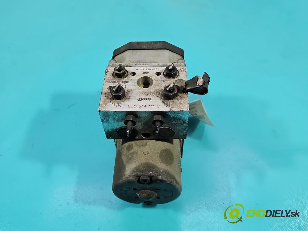 Audi A6 C5 1997-2004 2.4 V6 165 HP manual 121 kW 2393 cm3 4- čerpadlo abs 0265220411 (Pumpa ABS)