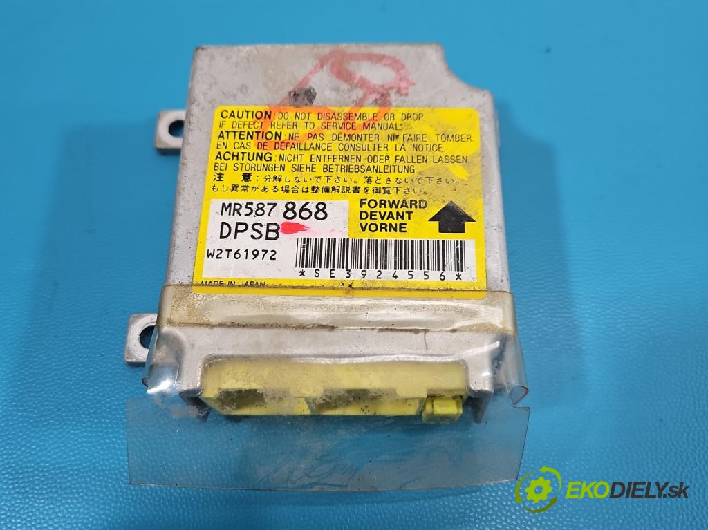 Mitsubishi Outlander I 2003-2006 2.4 16V 160 HP automatic 118 kW 2378 cm3 5- airbag vzduchové soubor: