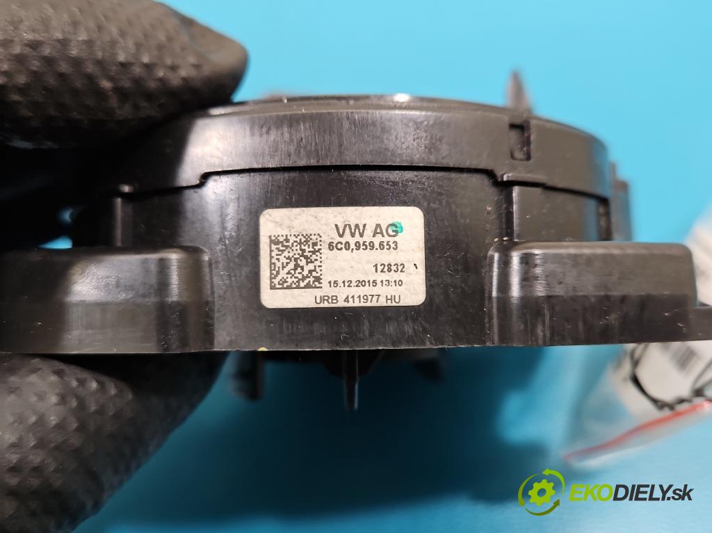 Skoda Fabia III 2014-2021 1.0 MPI 60 HP manual 44 kW 999 cm3 5- Páska: airbag 6C0959653 (Airbag)