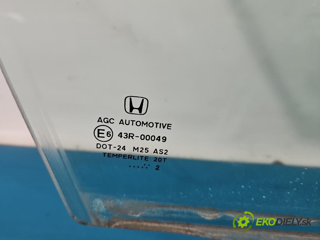 Honda Civic IX 2011-2017 1.8 16V 141 HP manual 104 kW 1798 cm3 5- sklo dvere predné pravé