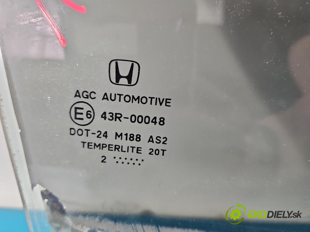 Honda Civic IX 2011-2017 1.8 16V 141 HP manual 104 kW 1798 cm3 5- sklo dvere zadné pravé