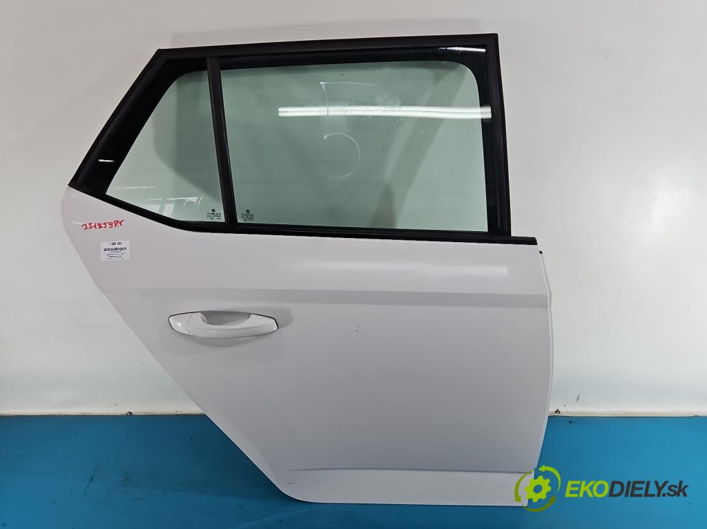 Skoda Fabia III 2014- 2021 1.0 MPI 60 HP manual 44 kW 999 cm3 5- dvere zadné pravé  (Kľučka dverí ostatné)