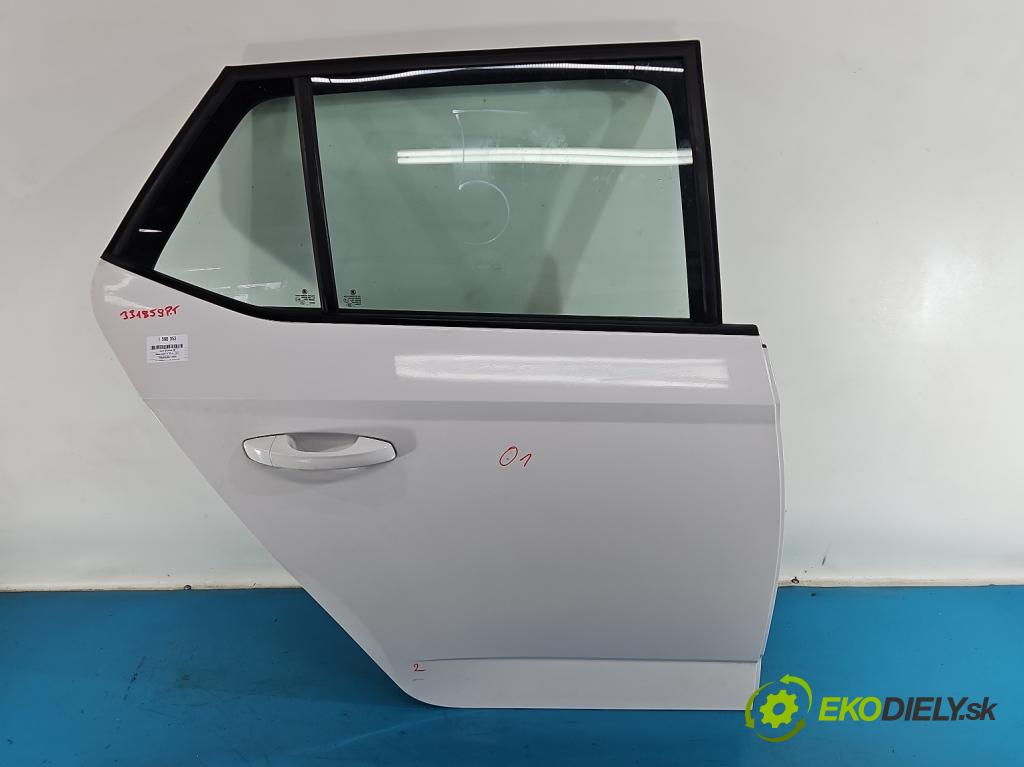 Skoda Fabia III 2014- 2021 1.0 MPI 60 HP manual 44 kW 999 cm3 5- dvere zadné pravé  (Kľučka dverí ostatné)