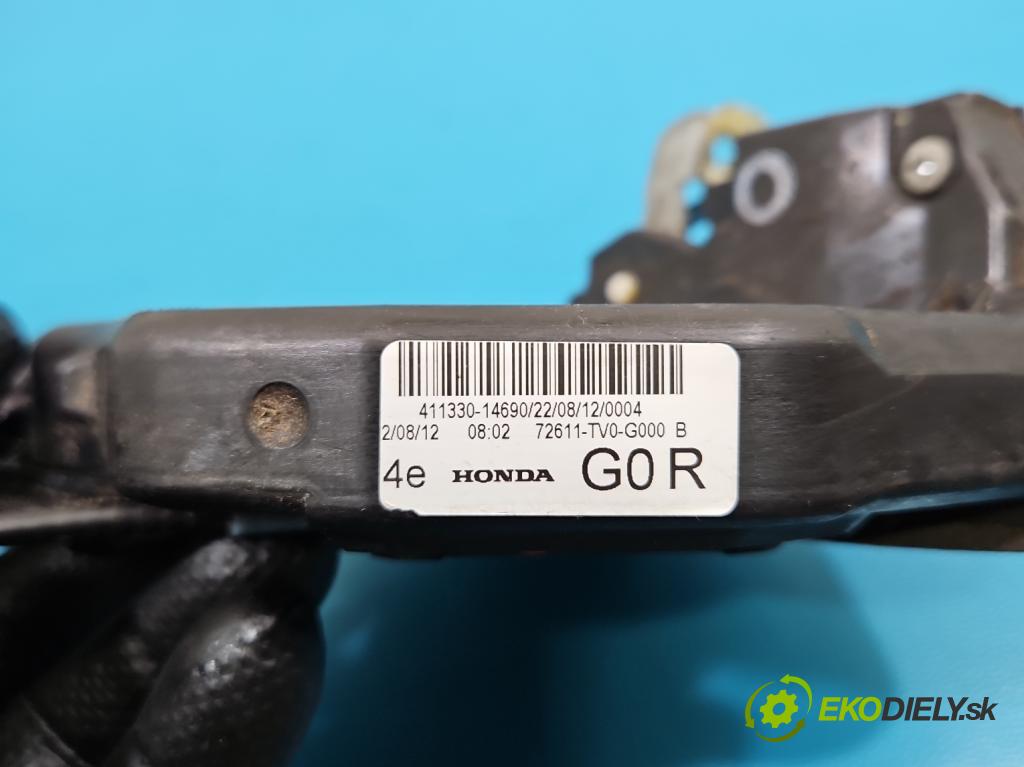 Honda Civic IX 2011-2017 1.8 16V 141 HP manual 104 kW 1798 cm3 5- zámok zadné pravý 72611-TV0-G000