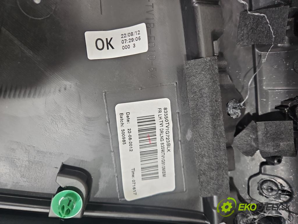 Honda Civic IX 2011-2017 1.8 16V 141 HP manual 104 kW 1798 cm3 5- Čalounictví: dvere predné ľavé 83550-TV1-E010-56