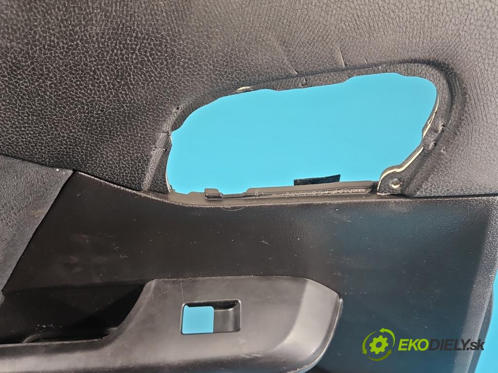Honda Civic IX 2011-2017 1.8 16V 141 HP manual 104 kW 1798 cm3 5- Čalounictví: dvere zadné ľavé 83750TV1E416BLK