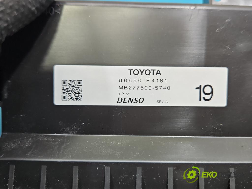 Toyota C-HR I 2016-2023 2.0 16V 152KM automatic 112 kW 1987 cm3 5- riadiaca jednotka ostatné 88650-F4181